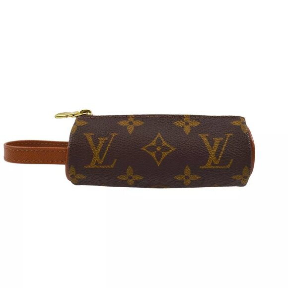 Louis Vuitton Monogram Etui 3 Ball De Golf Pouch Case Bag - Picture 1 of 7